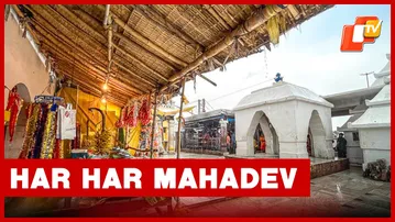 Chants Of ‘Har Har Mahadev’ Echo At Dhabaleswar Amid Jagar Rush