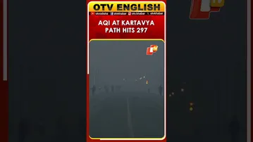 Smog Lingers Over Delhi’s Kartavya Path As AQI Touches 297, Categorised ‘Poor’