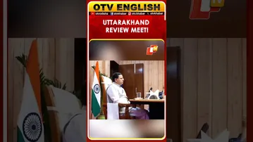 Uttarakhand CM Pushkar Singh Dhami Holds Review Meeting At CM Camp Office In Dehradun | OTV