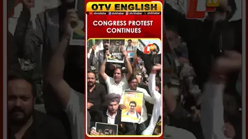 Congress Protests In Jammu Over Arrest Of Uday Bhanu Chib