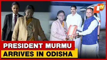 President Droupadi Murmu Arrives In Odisha On Six-Day Visit | OTV