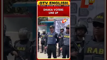 Bangladesh: Dhaka Voters Queue For 13th Parliamentary Elections