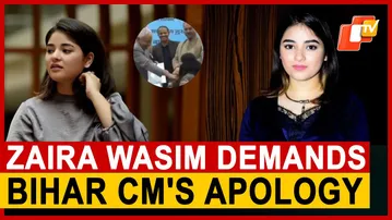 Zaira Wasim Demands Apology After Nitish Kumar Hijab Video Goes Viral