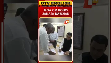 Goa CM Pramod Sawant Addresses Citizens' Grievances During Janata Darshan Event