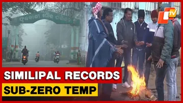 Dense Fog, Severe Cold Wave Disrupt Life In Odisha; Sub-Zero Temperature Recorded In Similipal