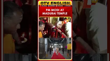 PM Modi Offers Prayers At Arulmigu Subramania Swamy Temple, Madurai | OTV