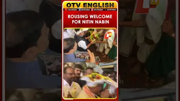 BJP Working President Nitin Nabin Arrives In Coimbatore, Tamil Nadu