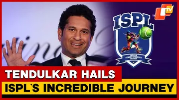 Sachin Tendulkar Hails ISPL’s Growth, Registrations Rise from 18 to 44 Lakh | OTV