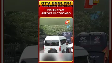 Indian Cricket Team Arrive At R. Premadasa Stadium For Pakistan Match