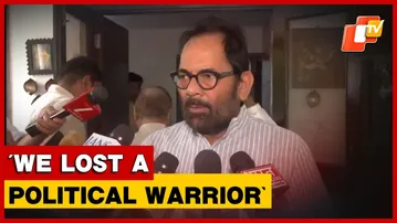 Mukhtar Abbas Naqvi Pays Tribute To Vijay Kumar Malhotra, Calls Him A ‘Political Warrior’
