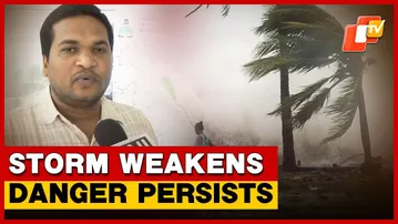 Cyclone Montha Update | Storm Weakens But Heavy Rain, Strong Winds To Continue