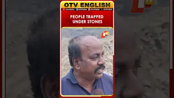 Dhenkanal, Odisha: Fire Dept Rescues People Trapped Under Stones In Illegal Quarry
