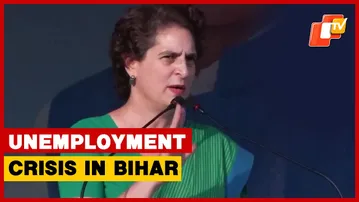 Priyanka Gandhi Slams Bihar Govt Over Unemployment, Migration Crisis