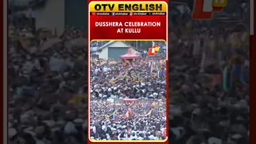 Large Number of Devotees Gather To Celebrate Dusshera in Himachal Pradesh' Kullu