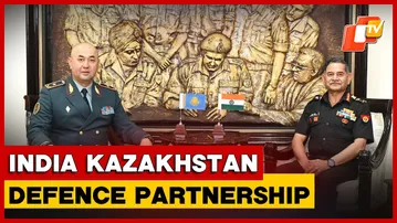 Army Chief Gen Upendra Dwivedi Meets Kazakh Counterpart, Strengthens Defence Ties