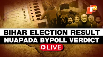🔴Live: Bihar Election Result 2025 | Nuapada Bypoll Result | Odisha