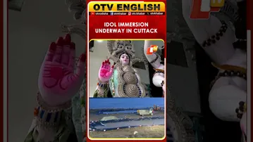 Dussehra Ends, Immersion Processions Begin In Cuttack