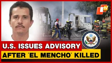 U.S. Issues Shelter Advisory After ‘El Mencho’ Killing Sparks Mexico Violence