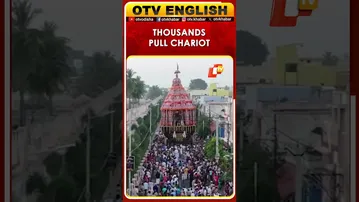 Thousands Pull Chariot At Srirangam Thai Festival Today