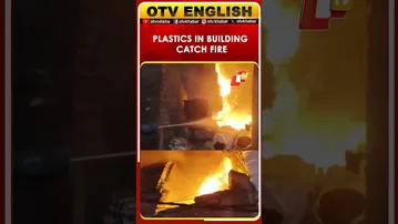 A Massive Fire Breaks Out In A Building With Plastics In Patna