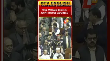 President Droupadi Murmu Addresses Joint Sitting As Budget Session Begins
