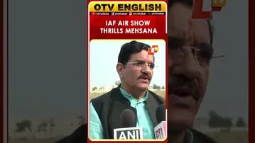 Massive Crowd Turns Up For Indian Air Force’s Surya Kiran Air Show In Mehsana