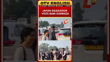 Japanese Delegation Visits Rumi Darwaza In Lucknow, UP