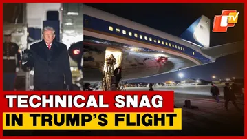 Air Force One Returns To Base After Technical Snag, Trump’s Davos Trip Delayed