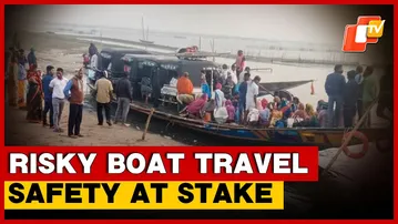 Overcrowded Boats Raise Alarm After Floating Bridge Vessel Breakdown At Chilika
