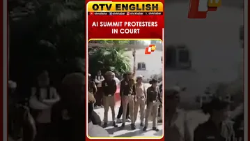 Delhi: Indian Youth Congress Workers Brought To Court For AI Protest