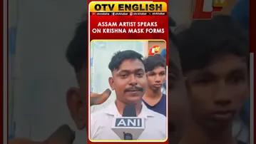 Assam’s Mask Artisan Highlights Lord Krishna Forms Ahead Of Raas Mahotsav 2025