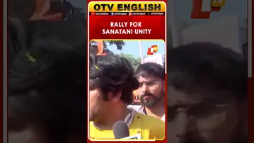 Dhirendra Krishna Shastri Leads Massive Padyatra In Delhi For Sanatani Unity