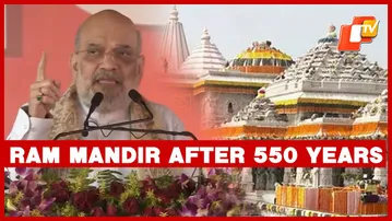 Amit Shah Credits PM Modi For Ram & Sita Temples: “Congress Only Created Hurdles”