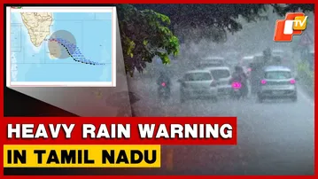 IMD Issues Heavy Rain Alert For Parts Of Tamil Nadu Due To Deep Depression