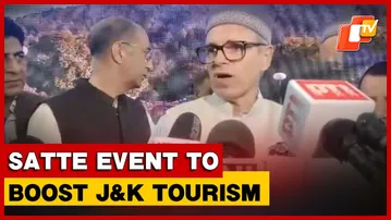 J&K CM Omar Abdullah Hails SATTE Event for Tourism Growth | OTV