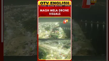 Watch: Drone Visuals From Magh Mela At Triveni Sangam, Prayagraj | OTV