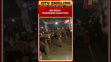 Large Crowd Joins BSF Bordermen Marathon 2026 In Amritsar