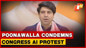 Delhi: BJP Spokesperson Poonawalla Condemns Youth Congress AI Act