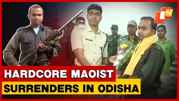Hardcore Maoist With Rs 21 Lakh Bounty Surrenders In Odisha's Malkangiri
