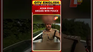 Rampur: SP Leader Azam Khan Gets Into An Argument With Police After Being Released From Jail