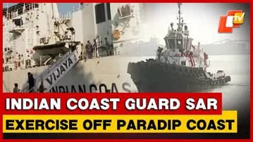 Indian Coast Guard Holds Major SAR Drill In Paradip; Smuggling, Infiltration In Focus
