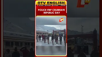 Uttarakhand Police & ITBP Celebrate Republic Day At Kedarnath