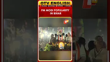 People Cheer And Chant His Name As PM Modi Holds A Road Show In Patna, Bihar | OTV