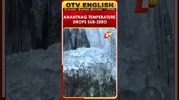 J&K Cold Wave Continues In Anantnag As Temperature Drops Sub-Zero