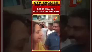 NDA Delegation Arrives In Coimbatore, To Probe Karur Stampede