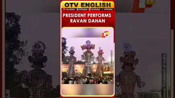 President Droupadi Murmu Performs Ravan Dahan Celebrations On Vijaya Dashami In Delhi | OTV