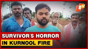 Survivor Recounts Horror Of Kurnool Bus Fire