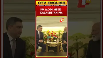 PM Modi Meets Kazakhstan PM Bektenov In Delhi
