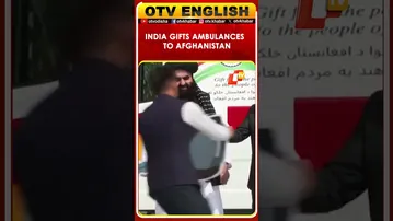 India Gifts 20 Ambulances To Afganistan; Jaishankar Hands Over 5 To FM Muttaqi