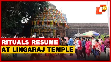 Daily Rituals Resume At Odisha’s Shree Lingaraj Temple, Devotees Relieved